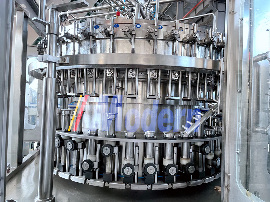 Working Principle of Carbonated Soft Drink Filling Machine