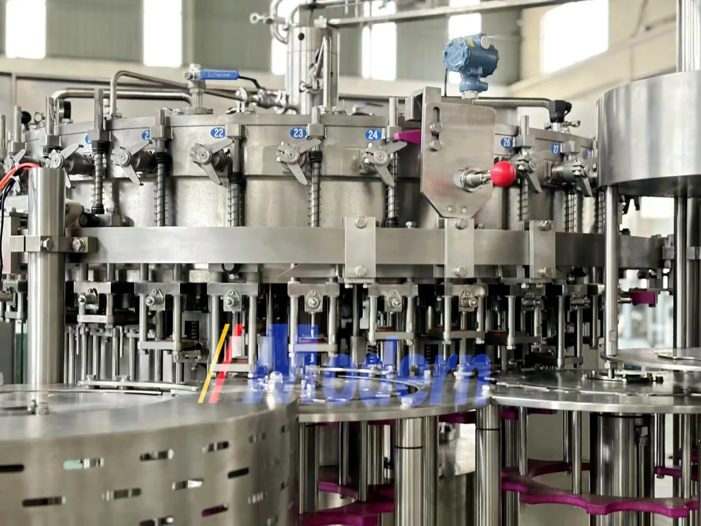 Carbonated soft drink filling machine 4 1