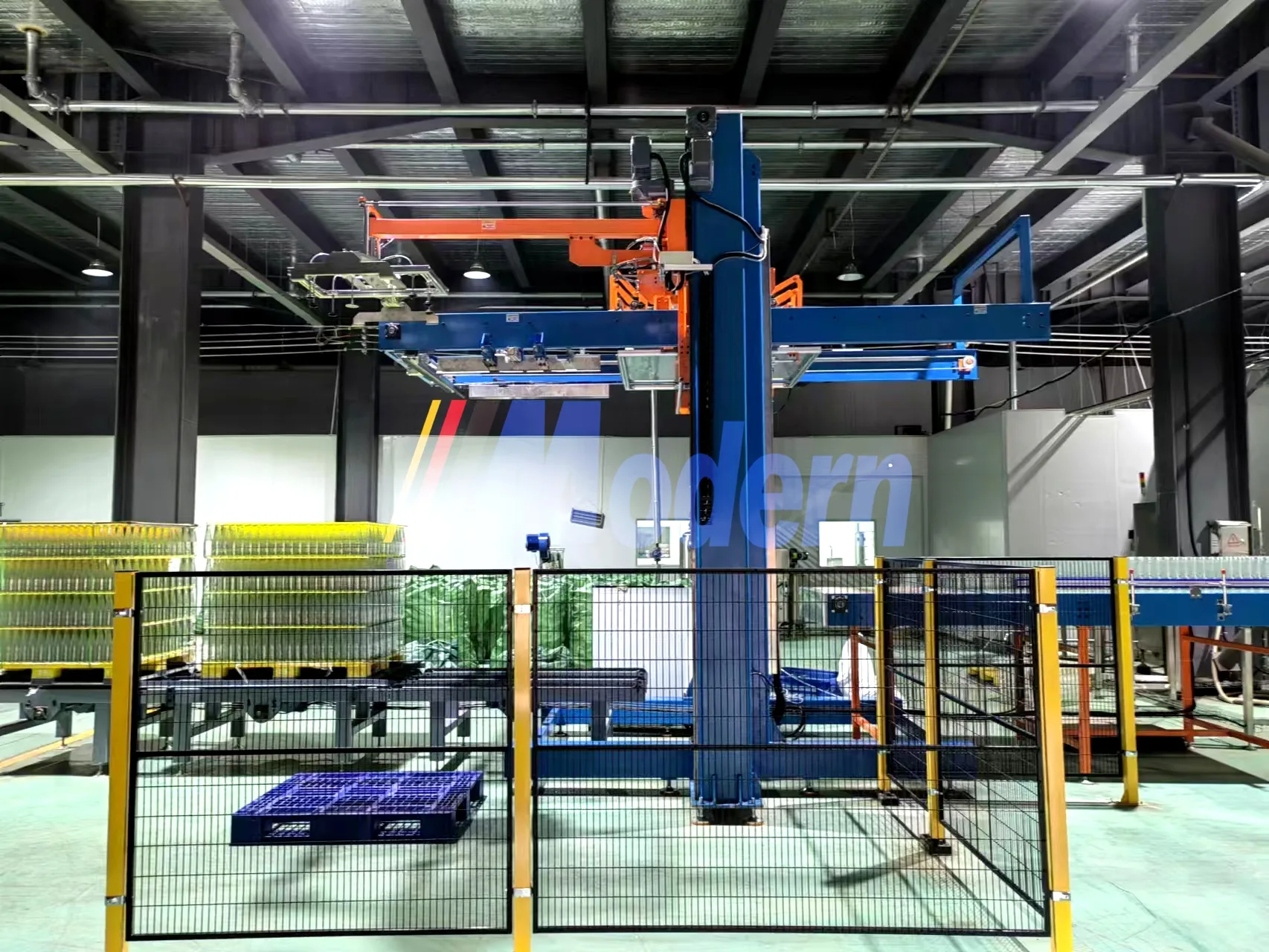 Automatic Depalletizer for Empty Cans and Bottles view 2