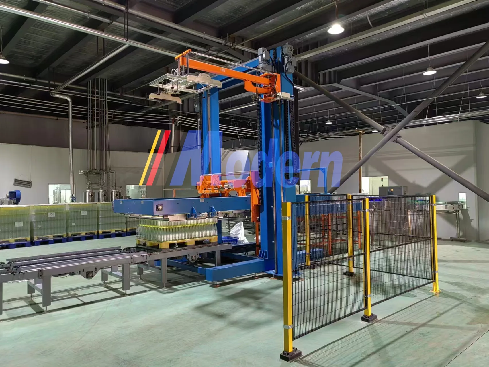 Automatic Depalletizer for Empty Cans and Bottles view 3