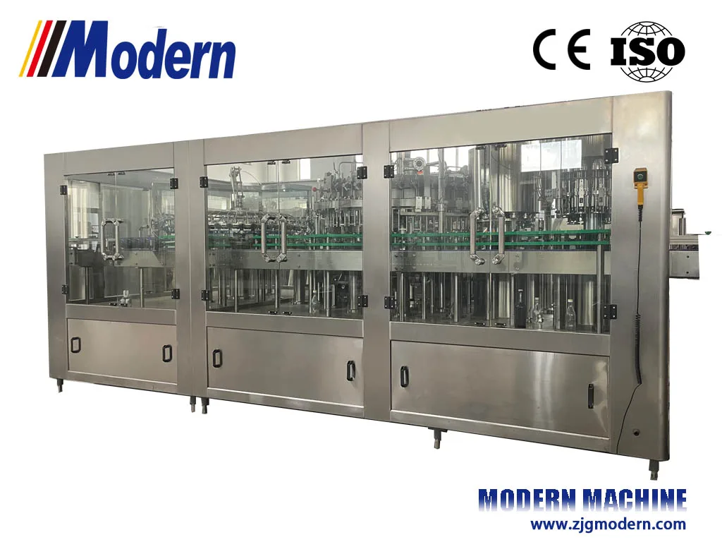 Glass Bottle Soft Drink Filling Machine view 5