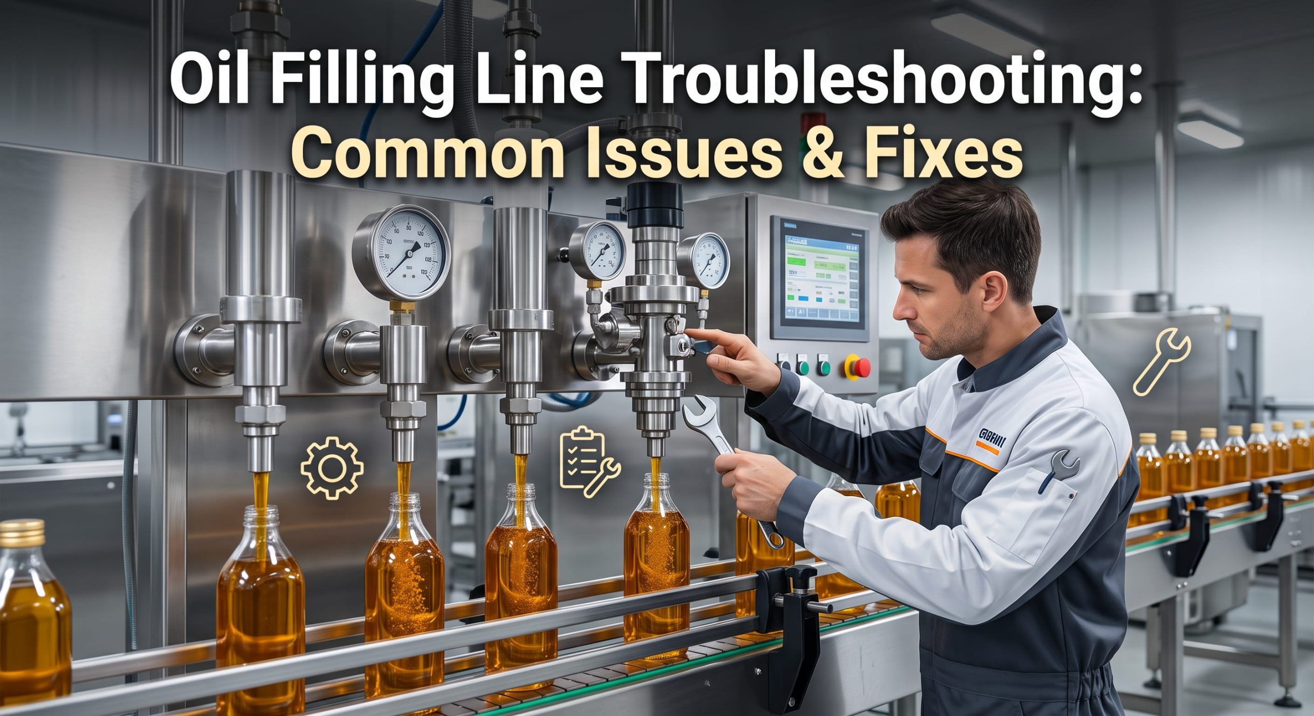 Oil Filling Line Troubleshooting: Common Issues & Fixes