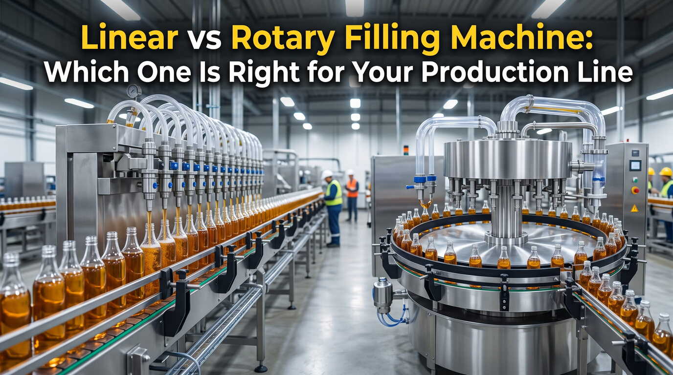 Linear vs Rotary Filling Machine: Which One Is Right for Your Production Line